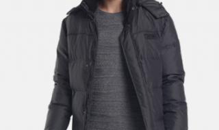 雪中飞羽绒服男款